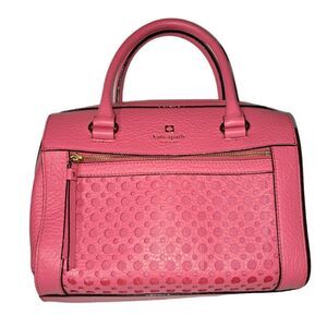 Kate Spade New York Perri Lane Bubbles Perforated Leather Delaney Purse Bag